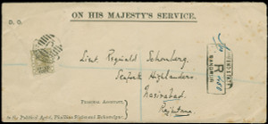 India / Jind Scott 62V Gibbons 26 on Cover