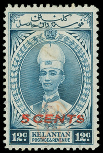 Malaya / Kelantan Scott N4 Gibbons J19 Used Stamp
