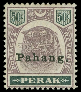 Malaya / Pahang Scott 16-19 Gibbons 19-23 Mint Set of Stamps