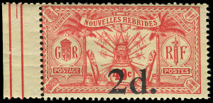 New Hebrides Scott 31 Gibbons 35 Never Hinged Stamp (4)