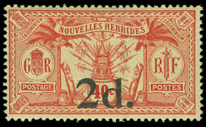 New Hebrides Scott 31 Gibbons 35 Mint Stamp