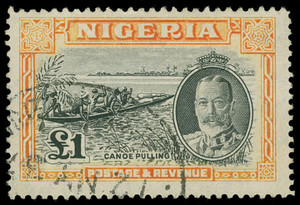 Nigeria Scott 38-49a Gibbons 34-45a Used Set of Stamps