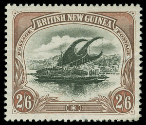 Papua New Guinea Scott 8 Gibbons 8 Superb Mint Stamp