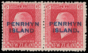 Penrhyn Island Scott 23v Gibbons 26ab Mint Stamp