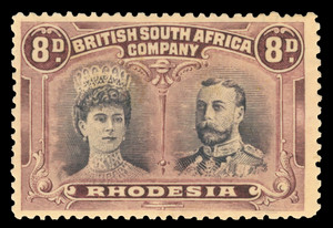 Rhodesia Scott 109ac Gibbons 185a Mint Stamp