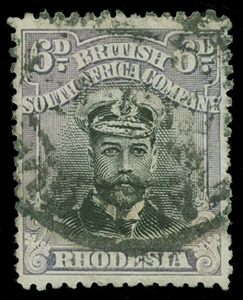 Rhodesia Scott 127v Gibbons 229b Used Stamp