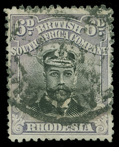 Rhodesia Scott 127v Gibbons 229b Used Stamp
