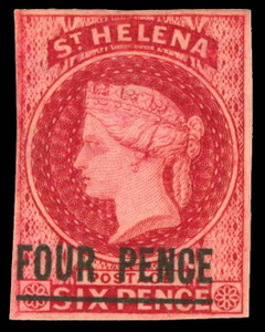 St. Helena Scott 10 Gibbons 5 Mint Stamp