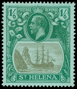 St. Helena Scott 96V Gibbons 93b Never Hinged Stamp