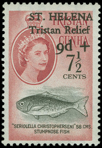 St. Helena Scott B1-B4 Gibbons 172-175 Never Hinged Set of Stamps
