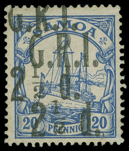 Samoa Scott 104c Gibbons 104e Mint Stamp