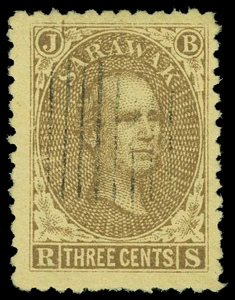 Sarawak Scott 1 Gibbons 1 Used Stamp (1)