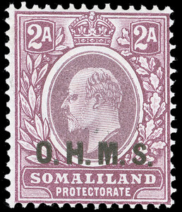 Somaliland Protectorate Scott O13 Gibbons O12 Mint Stamp (11)