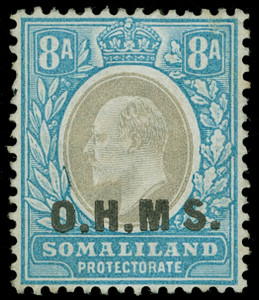 Somaliland Protectorate Scott O14a Gibbons O13a Mint Stamp