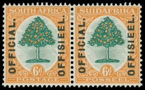 South Africa Scott O1-O4 Gibbons O1-O4 Mint Set of Stamps