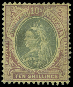 Southern Nigeria Scott 1-9a Gibbons 1-9a Used Set of Stamps