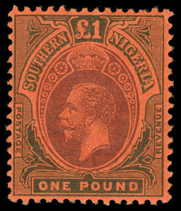 Southern Nigeria Scott 45-56 Gibbons 45-56 Never Hinged Set of Stamps