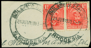 Southern Rhodesia Scott 2b Gibbons 2d Used Stamp (4)