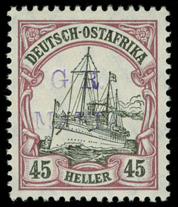 Tanganyika Scott NL31 Gibbons M7C Superb Never Hinged Stamp