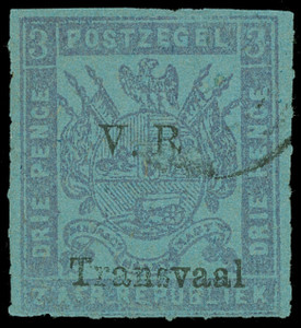 Transvaal Scott 96c Gibbons 155 Used Stamp