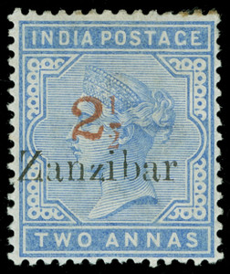 Zanzibar Scott 28A Gibbons 39D Mint Stamp