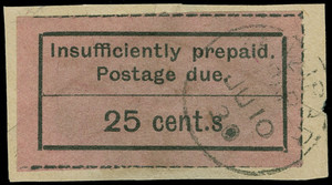 Zanzibar Scott J8Bv Gibbons D13a Used Stamp