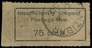 Zanzibar Scott J11 Gibbons D17 Used Stamp