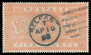 Great Britain Scott 93a Gibbons 133 Superb Used Stamp