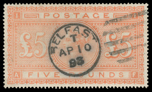 Great Britain Scott 93a Gibbons 133 Used Stamp