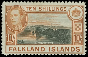 Falkland Islands Scott 84-102 Gibbons 146-163 Never Hinged Set of Stamps