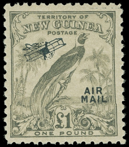 New Guinea Scott C28-43 Gibbons 190-203 Never Hinged Set of Stamps (2)