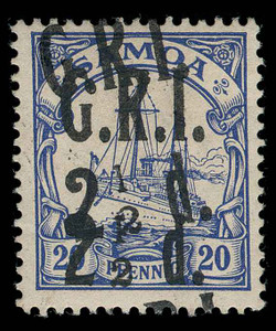 Samoa Scott 104d Gibbons 104d Mint Stamp