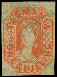 Australia / Tasmania Scott 16V Gibbons 41 Mint Stamp