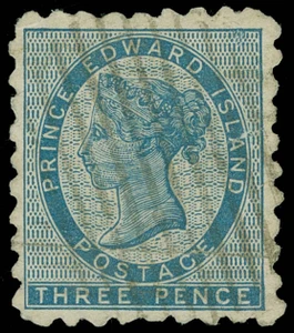 Canada / Prince Edward Island Scott 2 Gibbons 3 Used Stamp