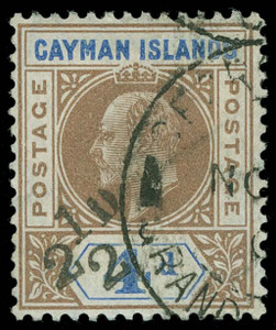 Cayman Islands Scott 20 Gibbons 35 Used Stamp