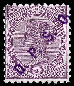 New Zealand Scott O8 Gibbons O8a Mint Stamp