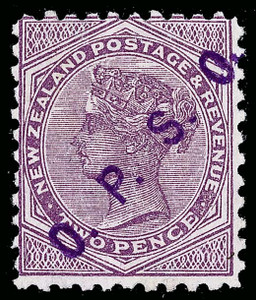 New Zealand Scott O8 Gibbons O8a Mint Stamp