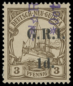 New Britain Scott 1 Gibbons 1 Superb Used Stamp