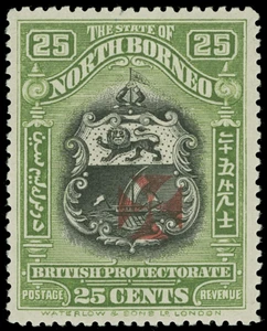 North Borneo Scott B13v Gibbons 213 Mint Stamp