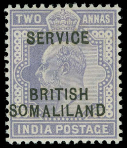 Somaliland Protectorate Scott O6c-O8c Gibbons O6b-O8b Mint Set of Stamps