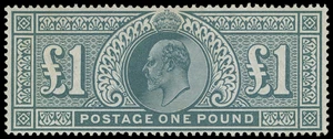 Great Britain Scott 142b Gibbons 320 Mint Stamp
