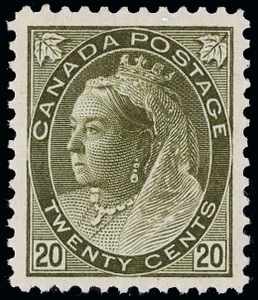 Canada Scott 74-84 Gibbons 150-165 Mint Set of Stamps