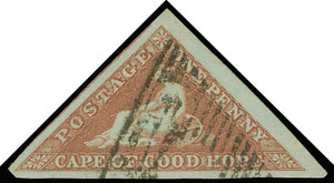 Cape of Good Hope Scott 1 Gibbons 3 Used Stamp