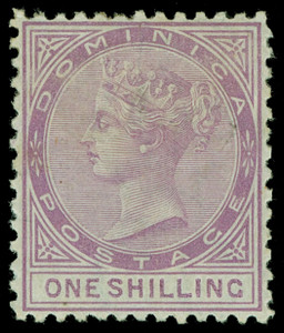Dominica Scott 3 Gibbons 3 Mint Stamp