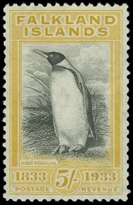 Falkland Islands Scott 74 Gibbons 136 Never Hinged Stamp