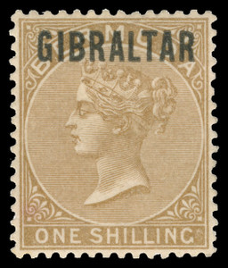 Gibraltar Scott 1-7 Gibbons 1-7 Mint Set of Stamps