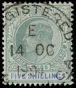 Lagos Scott 48 Gibbons 52 Used Stamp