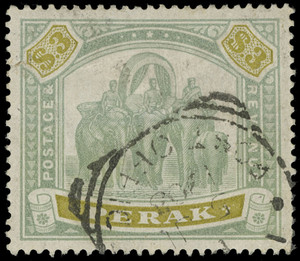 Malaya / Perak Scott 59 Gibbons 78 Used Stamp