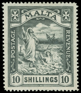 Malta Scott 65 Gibbons 96 Mint Stamp