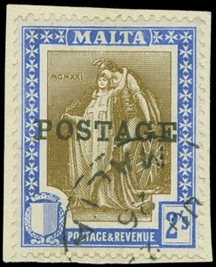 Malta Scott 116-129 Gibbons 143-156 Used Set of Stamps